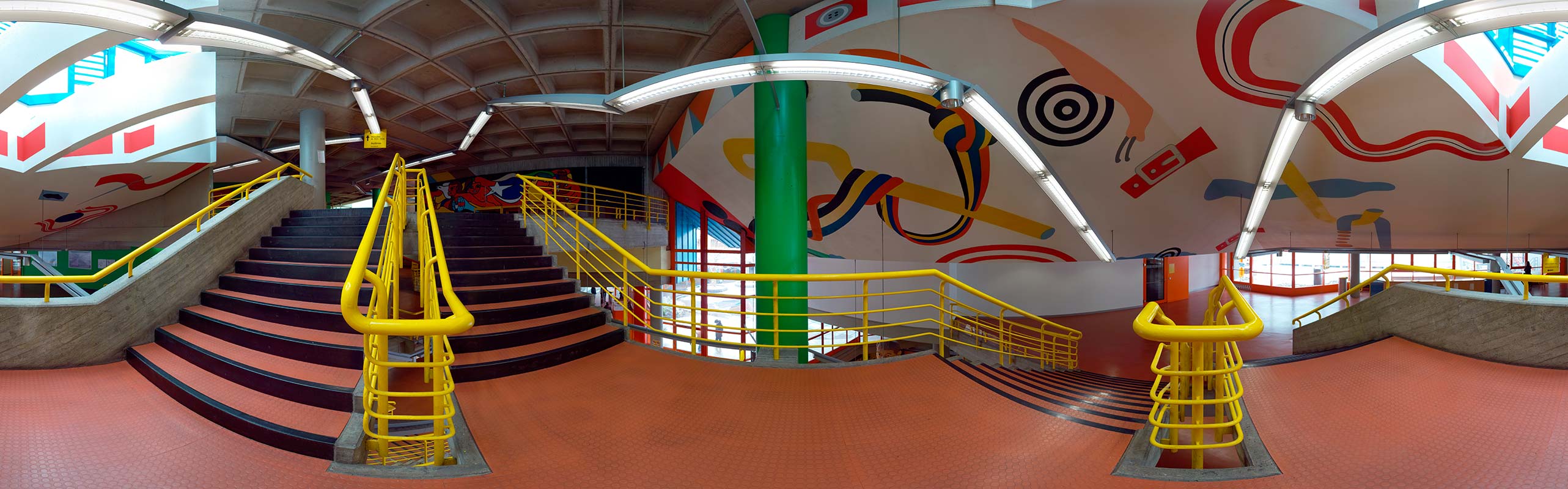 Treppenhaus Uni Konstanz